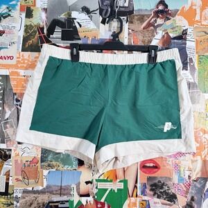 Prince Pickleball‎ Shorts Womens XXL Green White Athletic Drawstring Activewear